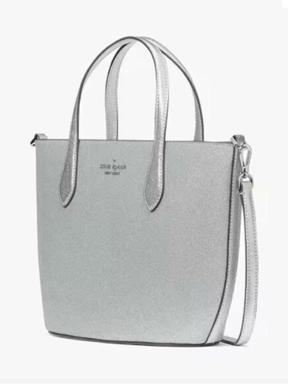 kate spade Lunar Light Glitter Satchel Crossbody Bag - Picture 2 of 9